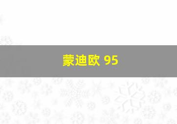 蒙迪欧 95